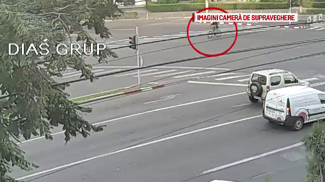 Un biciclist din Buzau a ajuns in stare grava la spital, dupa ce a fost lovit de un sofer. Accidentul a fost filmat