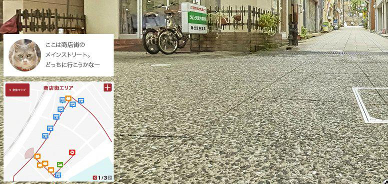 Japonia : A fost dezvoltata aplicatia Google Street View cu imagini din perspectiva unei pisici