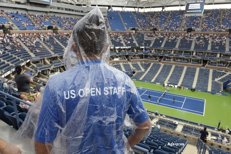 ploaie us open