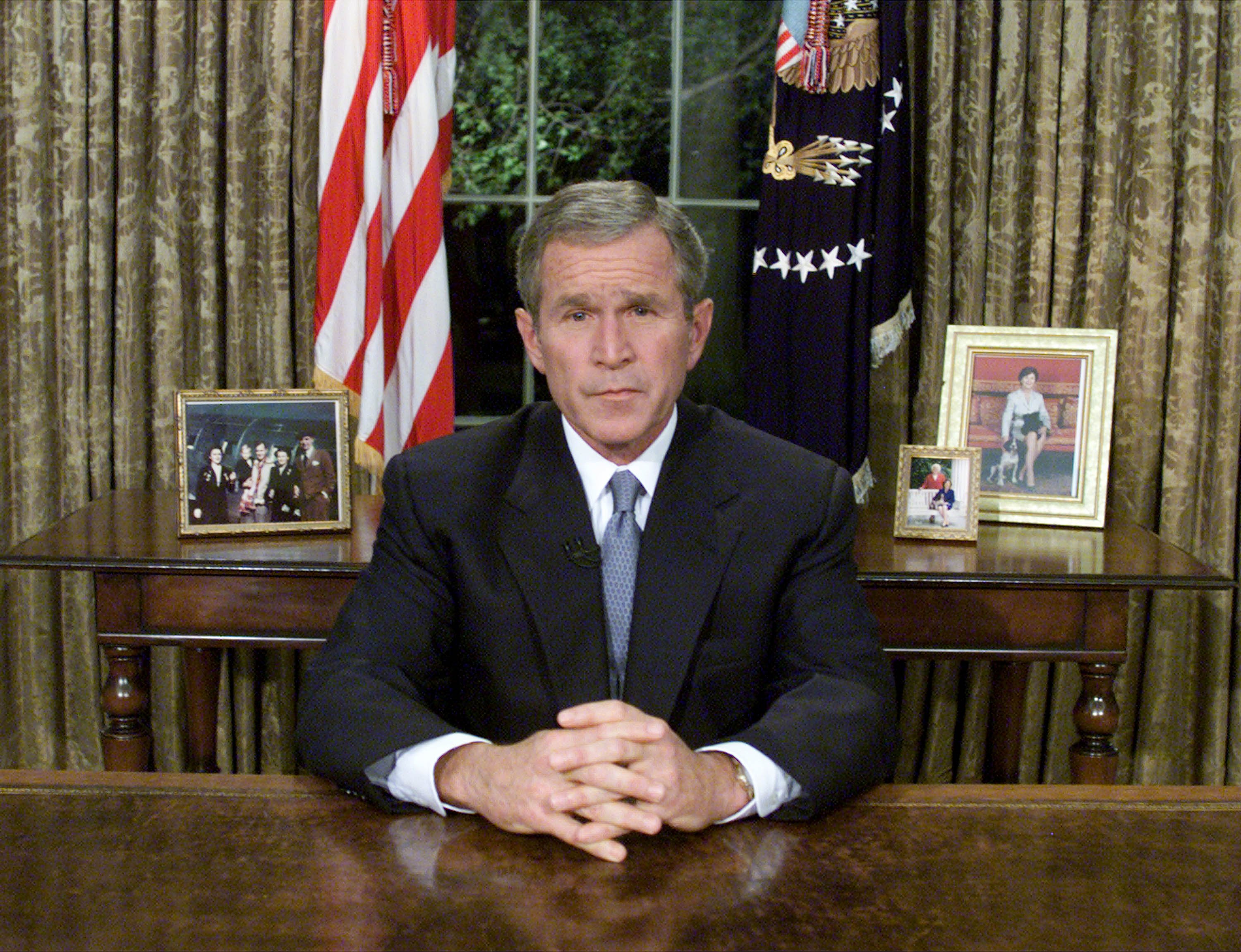 george bush 9/11 - getty
