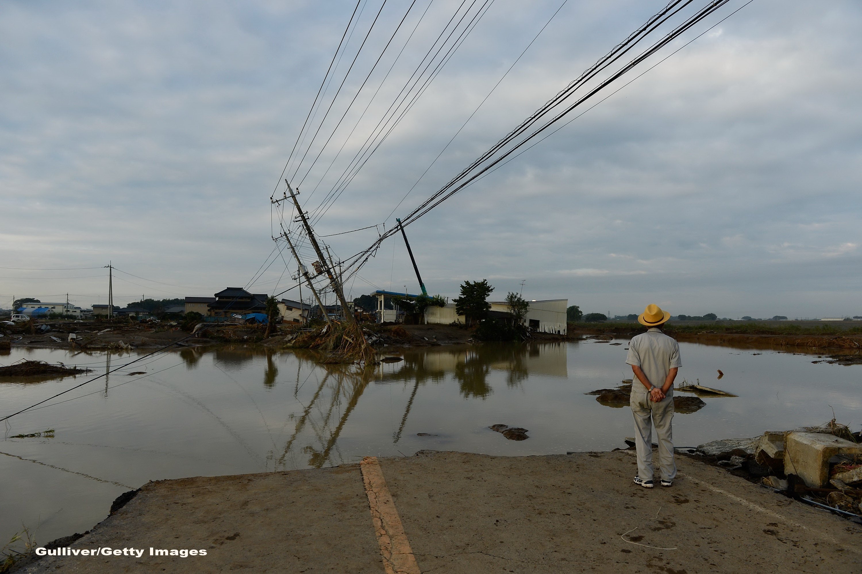 Inundatii in Japonia - GETTY