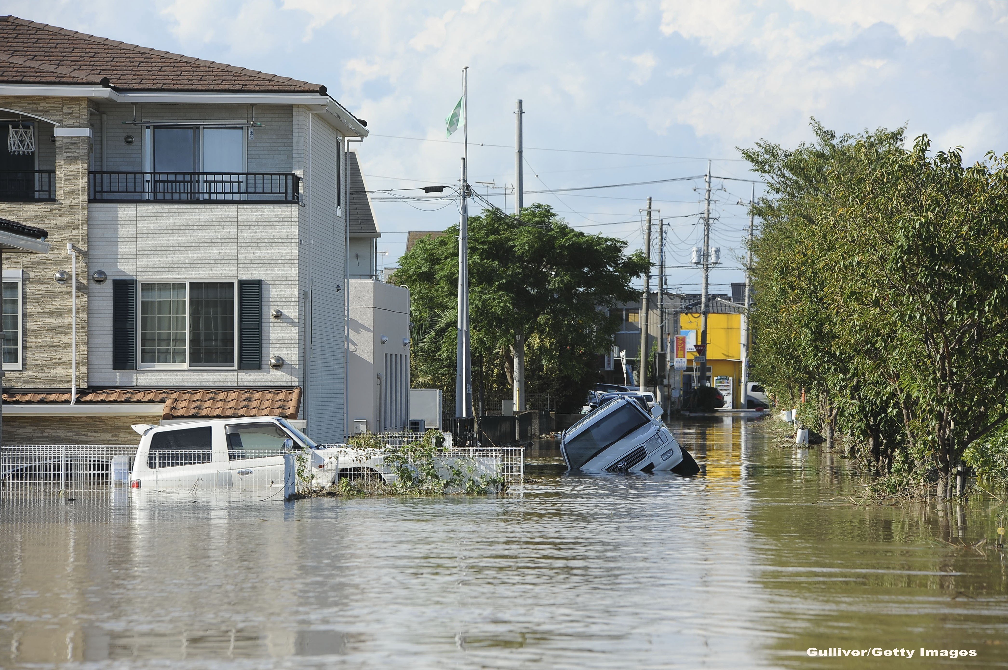 Inundatii in Japonia - GETTY