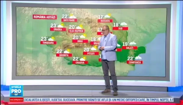 Vreme de toamna, cu ploaie si nori in majoritatea regiunilor tarii. De marti, termometrele ajung si la 30 de grade