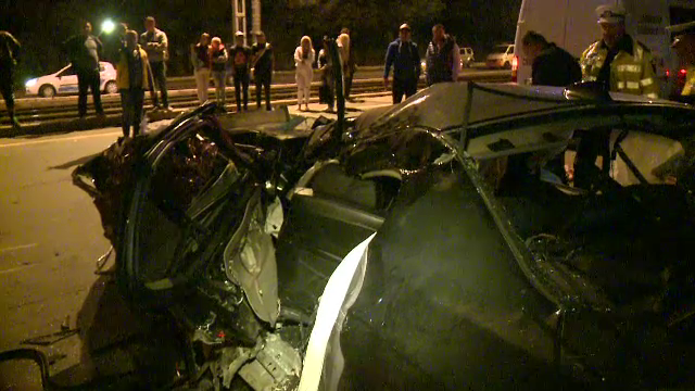 O intrecere intre doi soferi din Capitala s-a terminat la spital. Ce viteza avea unul dintre ei la momentul impactului