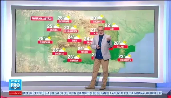 Vremea se incalzeste usor in aproape toata tara. Cate grade vor fi in termometre in prima zi de scoala