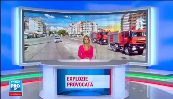 ANIMATIE GRAFICA. Infern intr-un loc din Botosani, dupa ce un barbat a aruncat in aer o butelie. Noua oameni au fost raniti