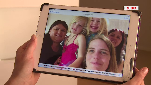 Povestea suedezei care a "adoptat" o familie de cersetori romani."Ne-a luat din strada si ne-a bagat la ea in casa!"