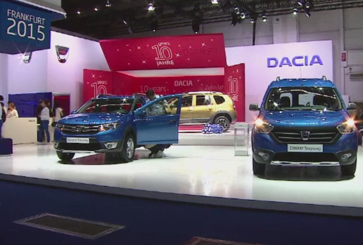 Dacia si-a prezentat noul Duster, editia 2016, la salonul auto de la Frankfurt. Modelul va ajunge si in Romania