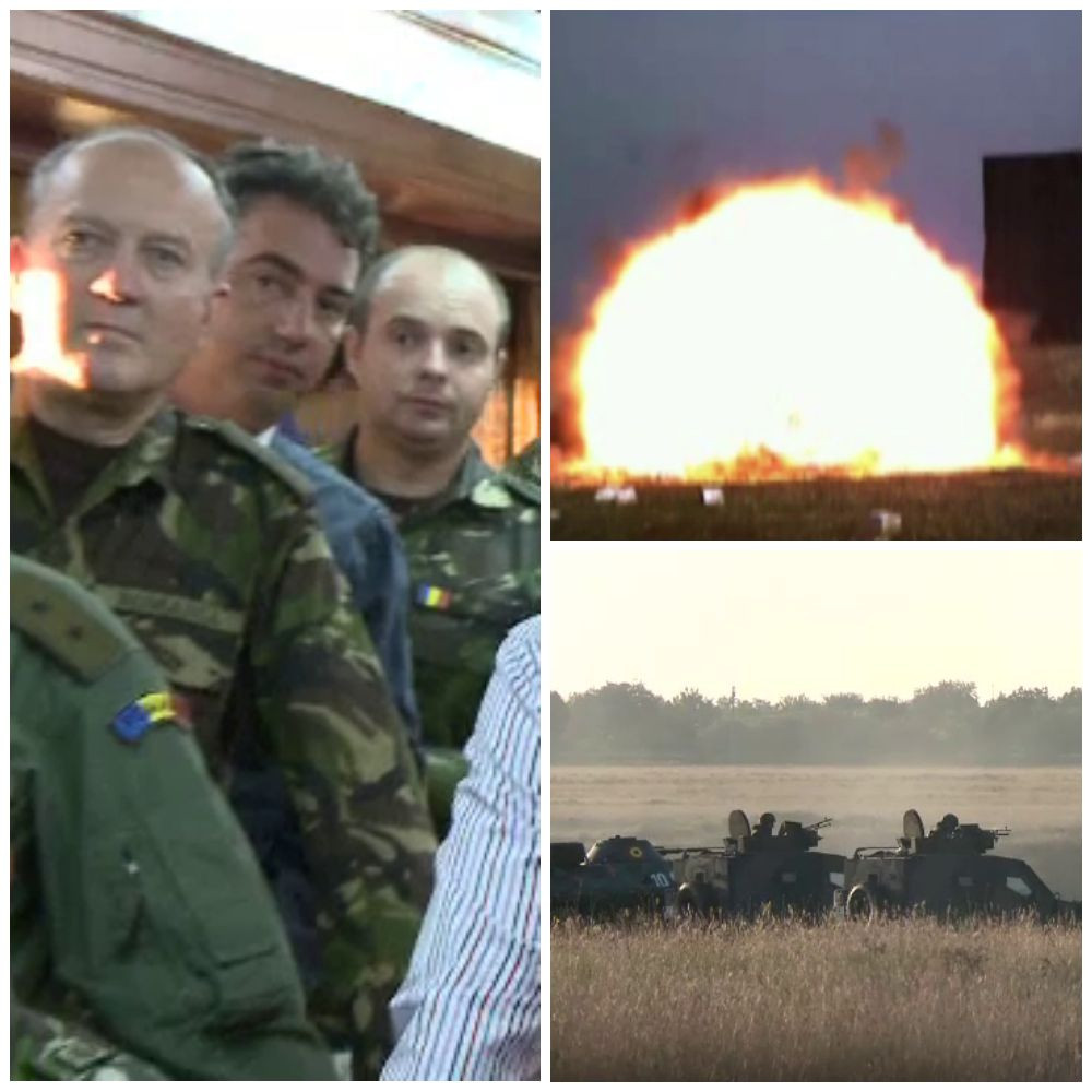 7.000 de militari implicati in cel mai mare exercitiu organizat de tara noastra. Arme produse in Romania, testate in premiera