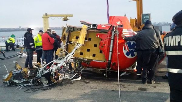 Omniasig VIG a achitat despagubiri de 5,5 milioane de euro dupa prabusirea elicopterului SMURD in lacul Siutghiol, din 2014