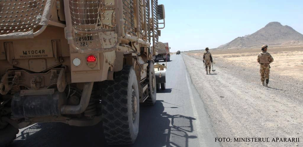 Trei militari romani din Afganistan, raniti in explozia unei masini-capcana. Care este starea lor in acest moment