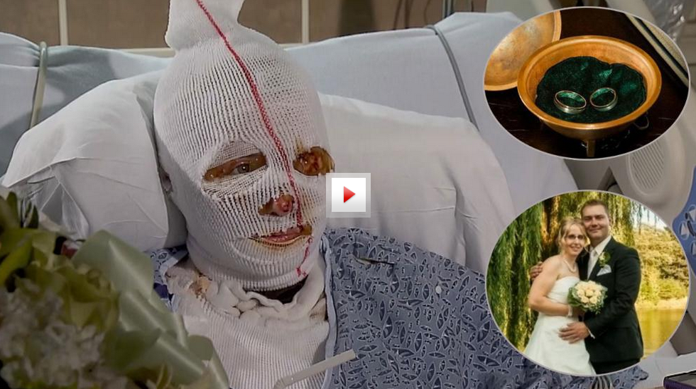 A aflat ca a ramas vaduva cand s-a trezit din coma. Tragedia care a curmat brusc luna de miere a unui cuplu din Germania