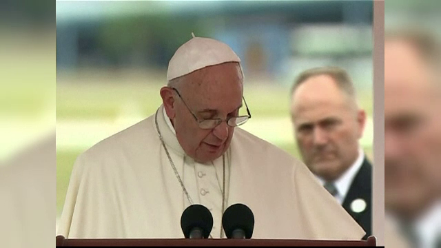 Papa Francisc in Cuba
