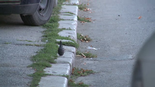 Alerta in Buzau, dupa ce un barbat a lasat pe trotuar o grenada. Ce le-a spus pirotehnistilor
