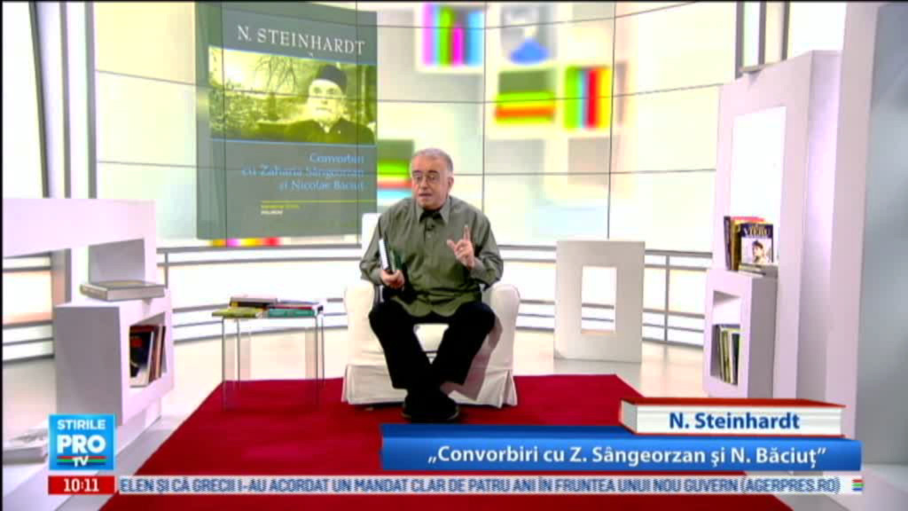Omul care aduce cartea: Nicoale Steinhardt, "Convorbiri cu Nicolae Baciut si Zaharia Sangeorzan"