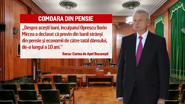 Comoara din pensie. Procurorii au gasit acasa la Sorin Oprescu 31.000 de lei si 18.000 de euro, bani "din pensia" parintilor