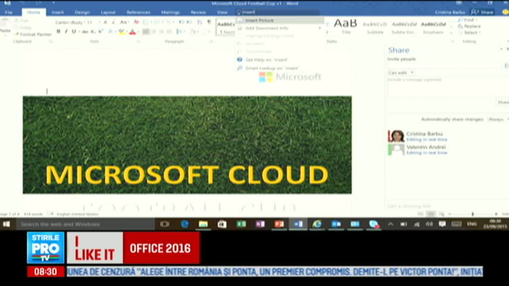 iLikeIT. S-a lansat OFFICE 2016. Care sunt principalele noutati ale celui mai popular pachet de lucru cu documente
