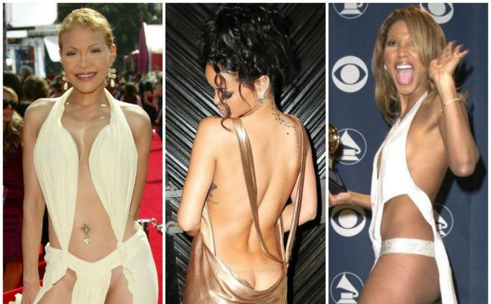 De abia daca se pot numi rochii! Vedete care au aparut pe covorul rosu mai degraba goale decat imbracate