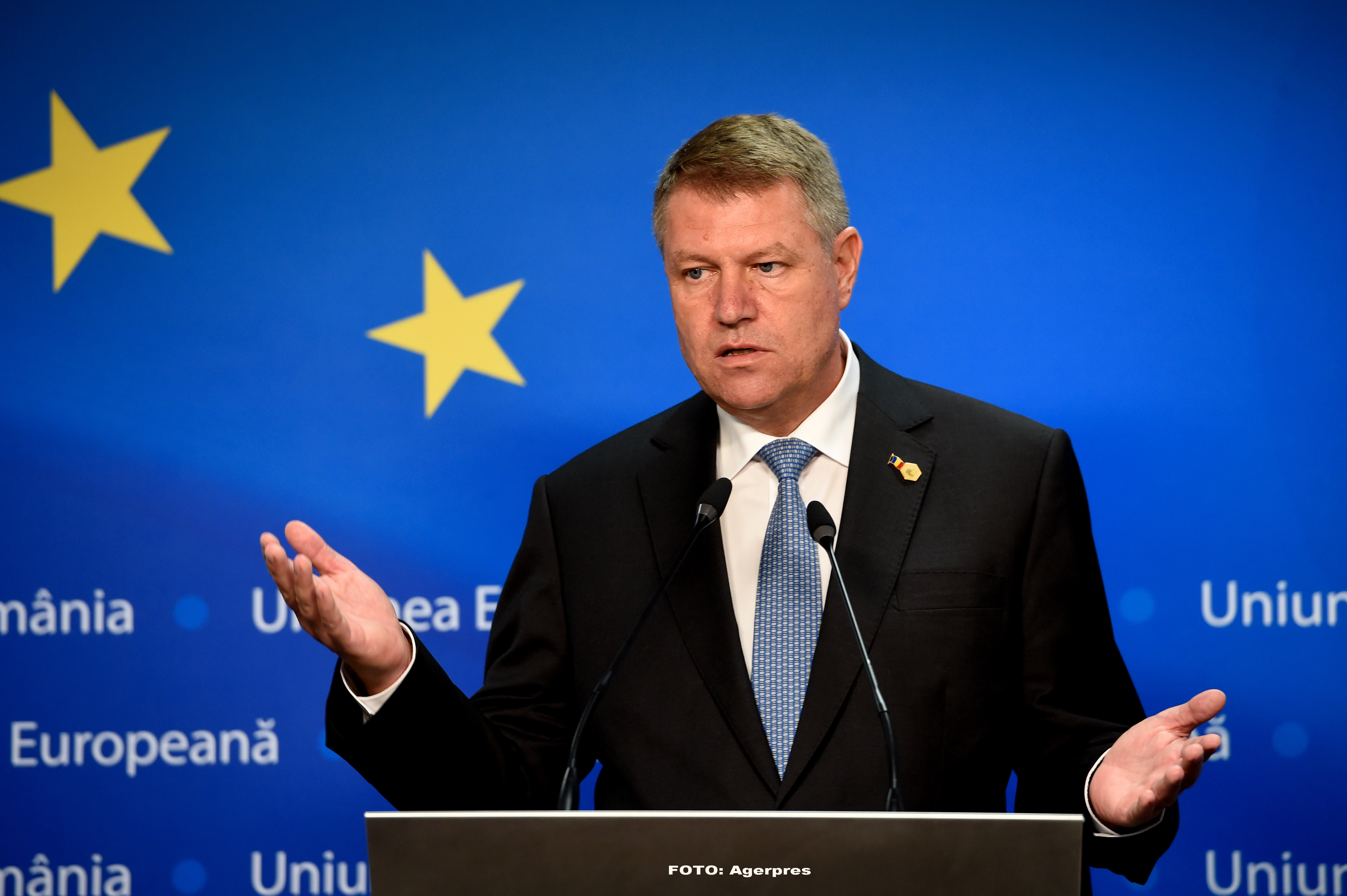 Klaus Iohannis alaturi de Martin Shulz, la Bruxelles: "Spatiul Schengen este demn de a fi pastrat!"