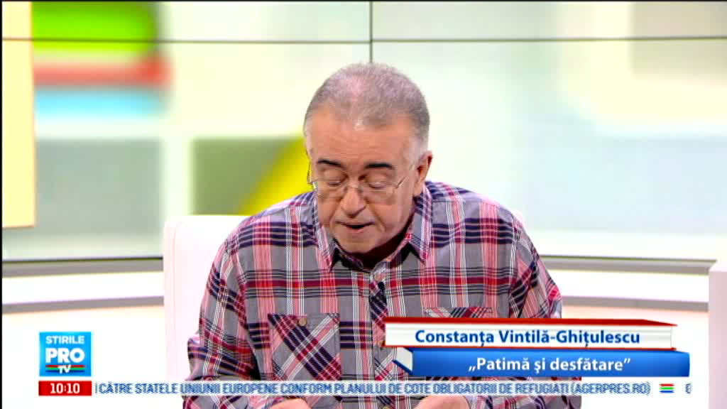 Omul care aduce cartea: Constanta Vintila-Ghitulescu, "Patima si desfatare"