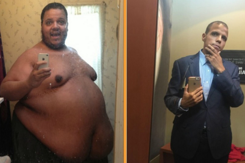 Transformarea fenomenala a tanarului care a slabit 200 de kilograme. O simpla propozitie l-a motivat sa scape de greutate