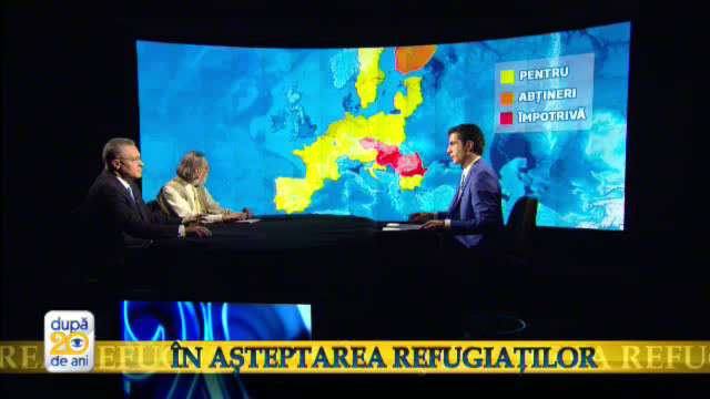 Cristian Diaconescu si Vintila Mihailescu la Dupa 20 de ani