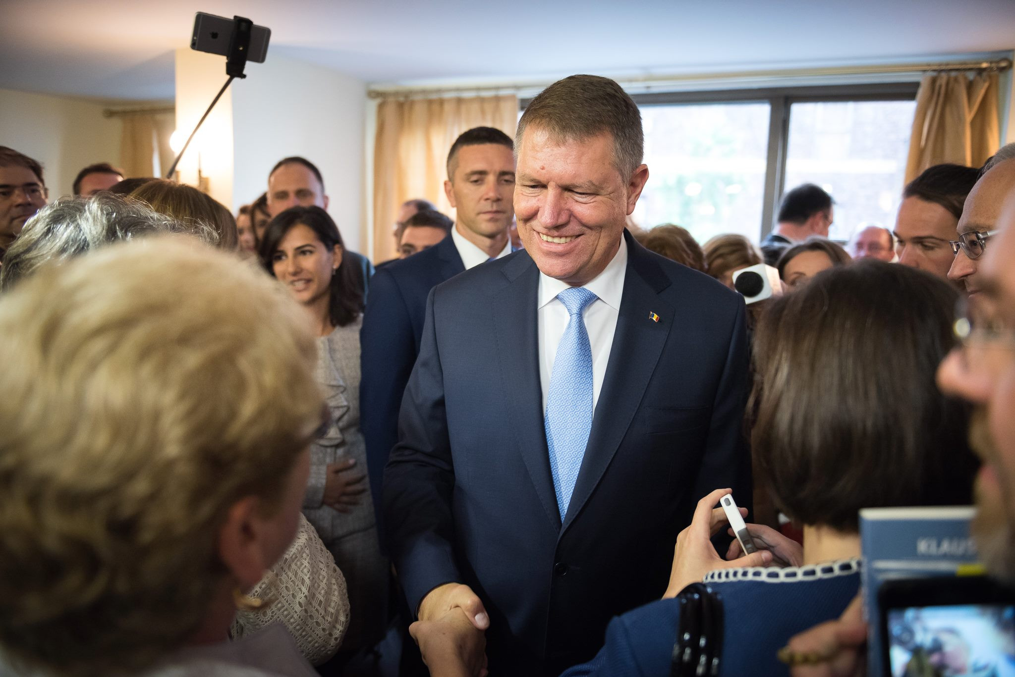 Klaus Iohannis in SUA - FB