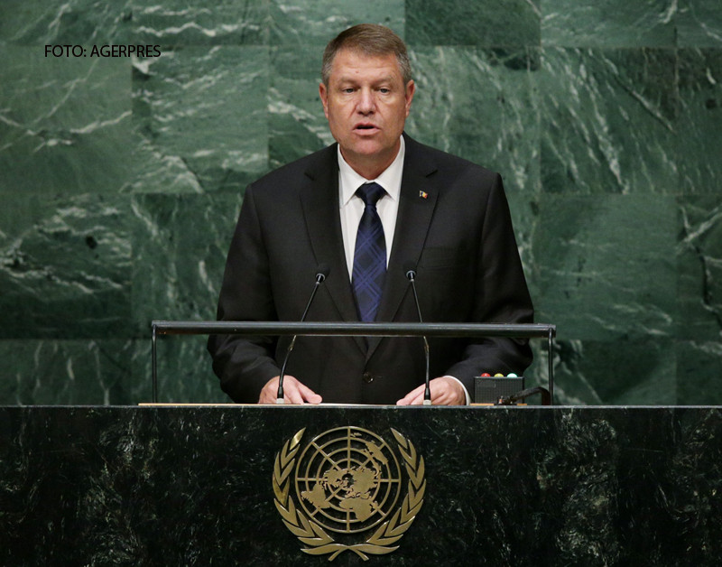 Klaus Iohannis a sustinut un discurs la ONU. Cat de bine vorbeste presedintele Romaniei in limba engleza. VIDEO