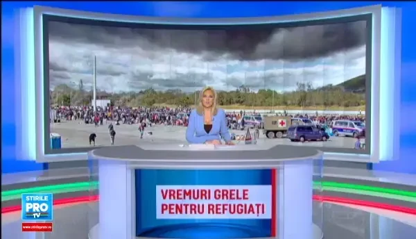 Refugiatii au de infruntat un nou obstacol in drumul lor spre Occident. Marea problema a celor blocati la granita Croatiei