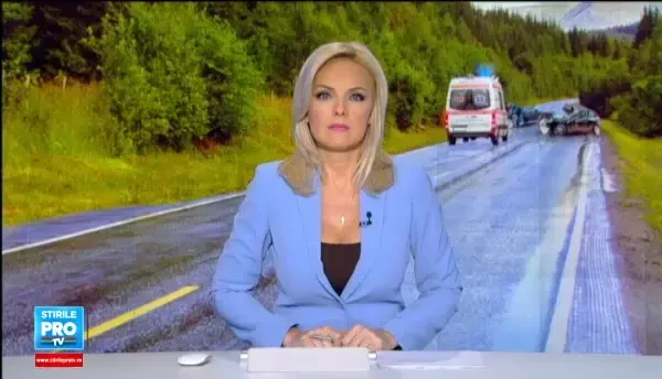 Accident pe DN1, din cauza unei pete pe sosea. Un sofer ce venea de la mormantul lui Arsenie Boca a bagat o familie in spital