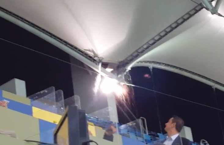 Acoperisul cel scump si prost al National Arena. Explicatia primariei dupa ce ploaia a "invins" o arena de 234 mil. de euro