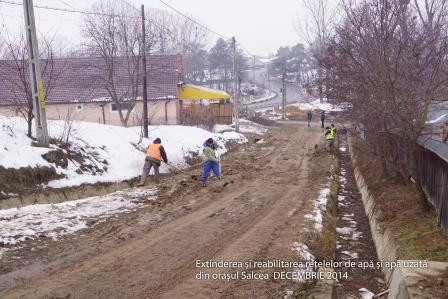 lucrari de racordare la canalizare Salcea