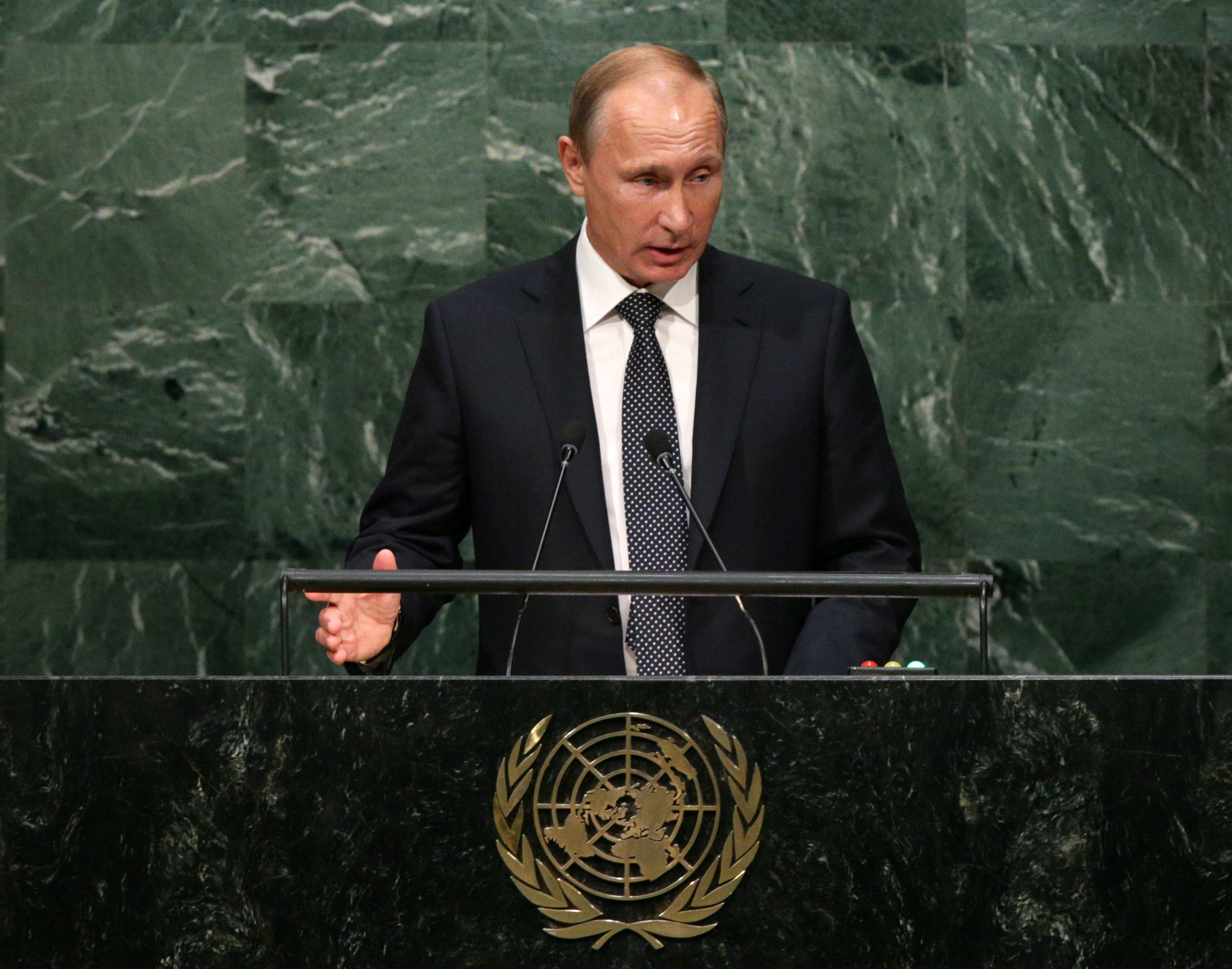 Discursul lui Vladimir Putin la Adunarea Generala a ONU. Presedintele rus il vede pe Assad ca pe "solutia crizei din Siria"