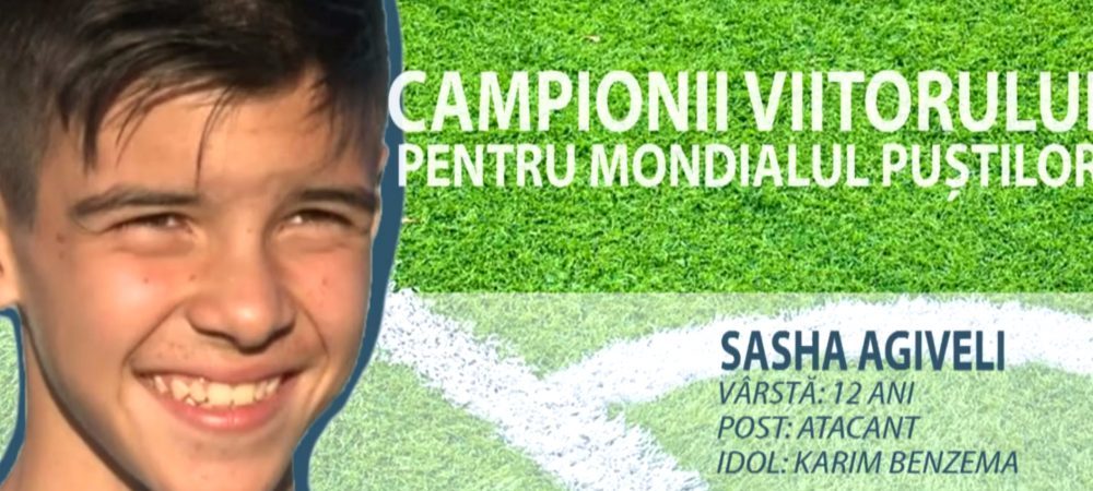 Cu el ataca Romania cel mai tare turneu dedicat pustilor! "Micul Benzema" vrea sa fie mare la Cupa Natiunilor Danone