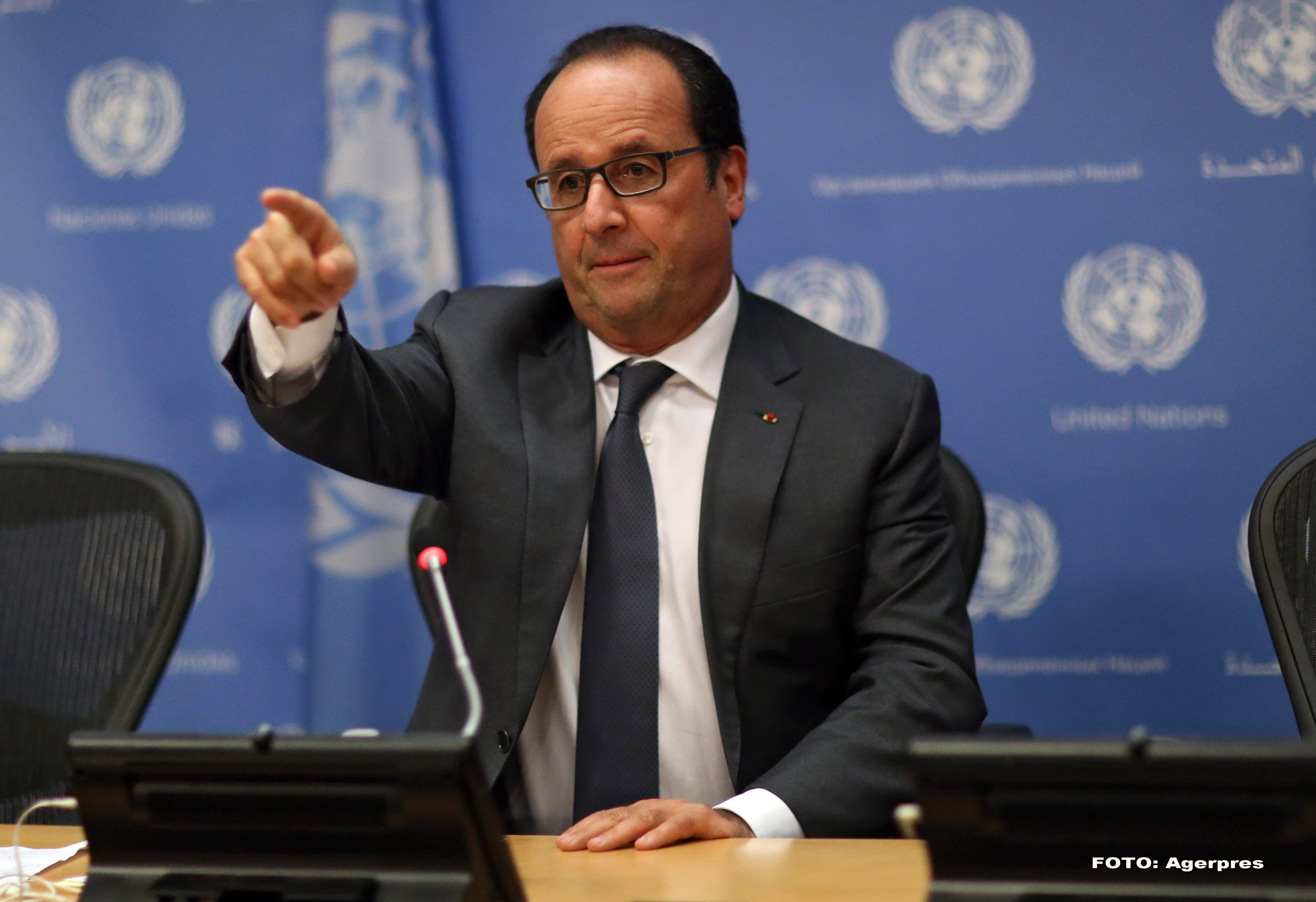 Francois Hollande, prima reactie dupa atentatele din Paris: "Am cerut intariri militare. Granitele tarii vor fi inchise"