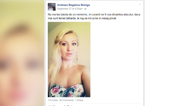 O tanara din Timisoara, batuta cu salbaticie si jefuita chiar in fata casei. Mesajul postat pe retelele de socializare