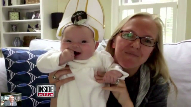 bebelus Papa Francisc