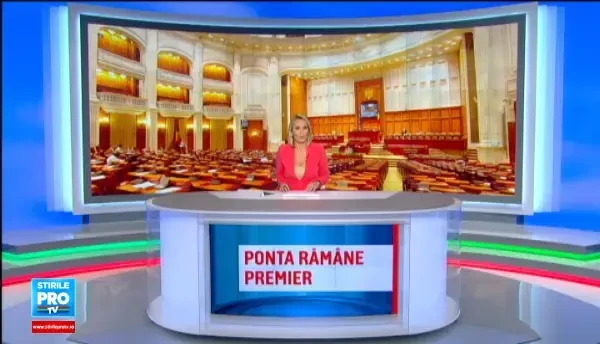 Motiunea de cenzura a PNL a fost respinsa de Parlament. Certuri aprinse intre Victor Ponta si opozitie, in plen