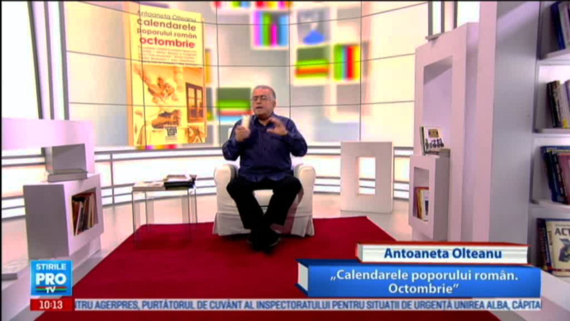 Omul care aduce cartea: Antoaneta Olteanu, "Din intelepciunea poporului roman. Octombrie"