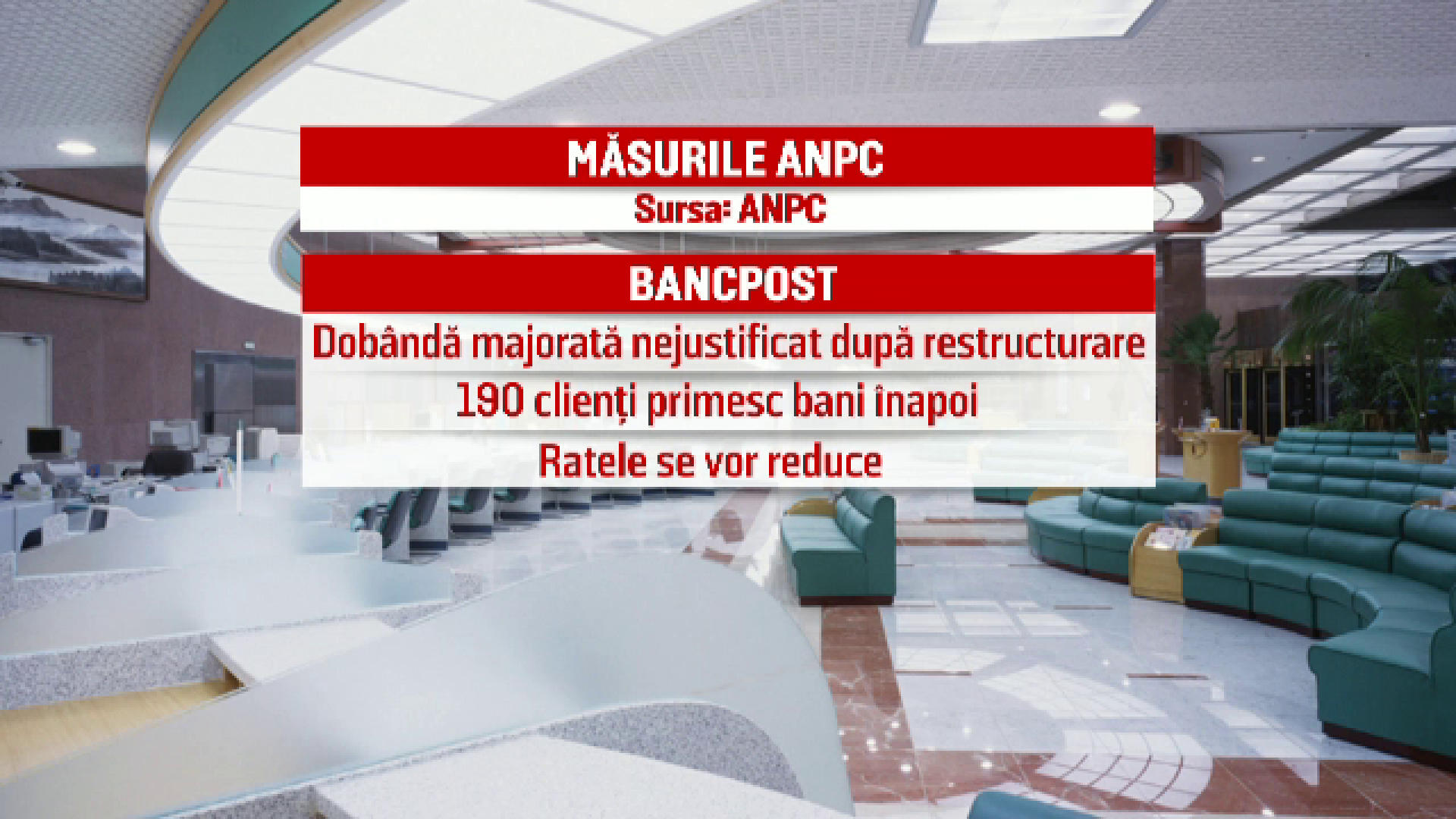 Doua banci din Romania au fost obligate sa ofere despagubiri clientilor. Ce nereguli a descoperit ANPC in contracte