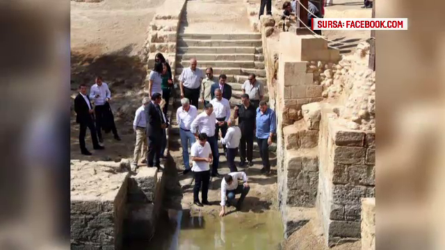 Victor Ponta a vizitat locul unde s-ar fi botezat Iisus: "E o tara musulmana, dar ofera conditii. E un semn de toleranta"
