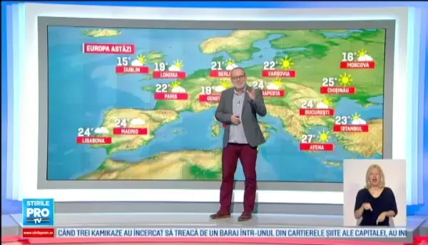 Soare si temperaturi ridicate. De miercuri vin ploile si se raceste in toata tara