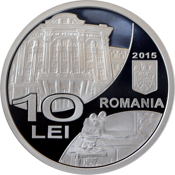 BNR lanseaza o moneda dedicata implinirii a 70 de ani de la infiintarea Universitatii de Medicina si Farmacie din Targu-Mures