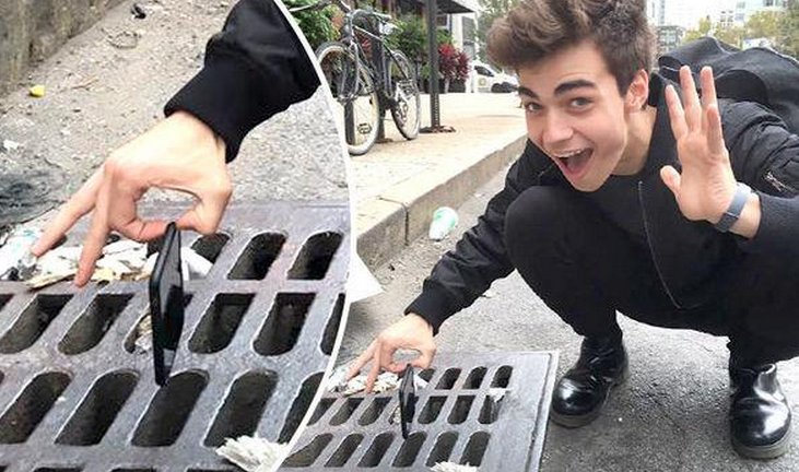 Motivul pentru care zeci de tineri isi tin telefonul deasupra unor locuri periculoase. Trendul bizar de pe retelele sociale