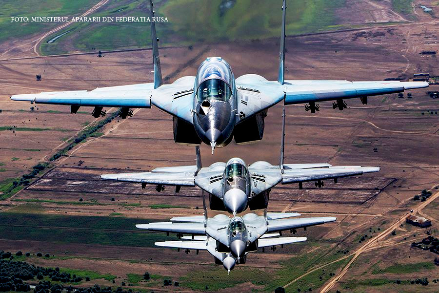 Aviatia rusa a bombardat Palmira si ar putea interveni si in Irak. Seful NATO: "Rusii nu tintesc in principal Statul Islamic"