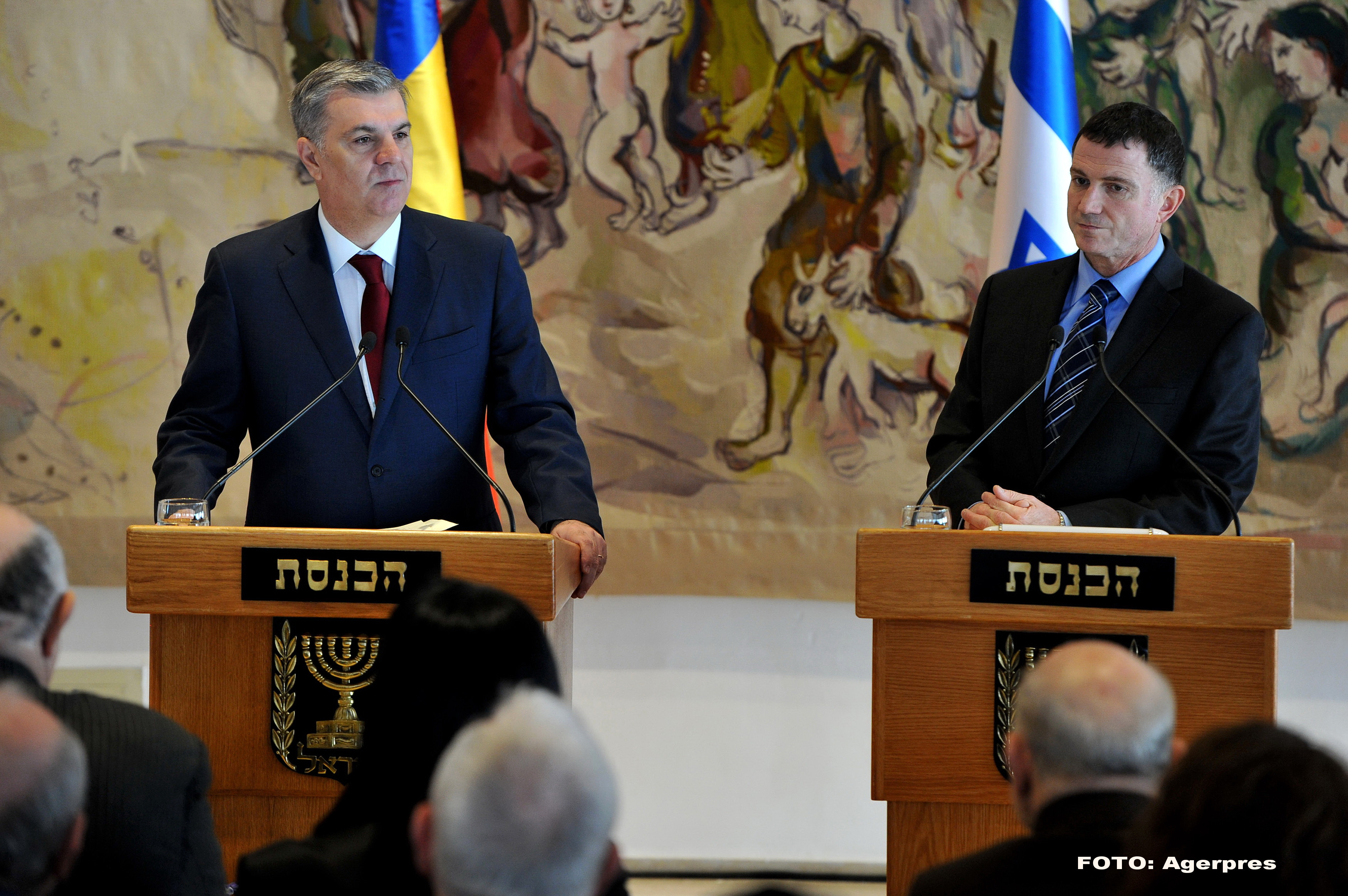 Presedintele Parlamentului israelian, discurs in Parlamentul Romaniei: Europa a inceput sa uite lectiile Holocaustului