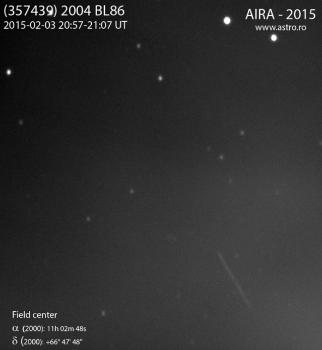 Astronomii romani au determinat compozitia mineralogica a unui asteroid care intersecteaza orbita Pamantului. FOTO