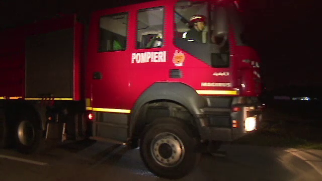 Casa fostului sef al Serviciului de Investigare a Fraudelor din Gorj, facuta scrum. De la ce au pornit flacarile