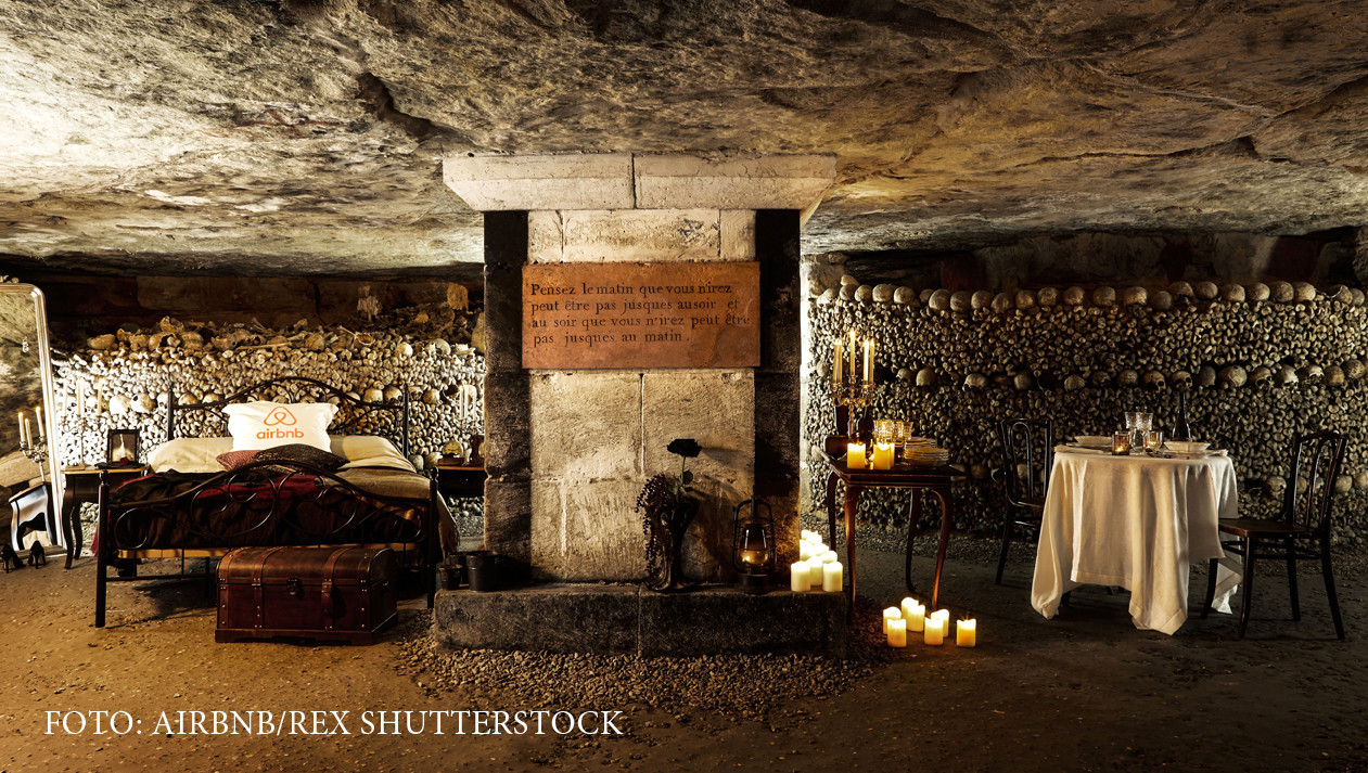 Cea mai inspaimantatoare idee de Halloween. Cum poti petrece o noapte sub pamant, alaturi de 6 milioane de morti