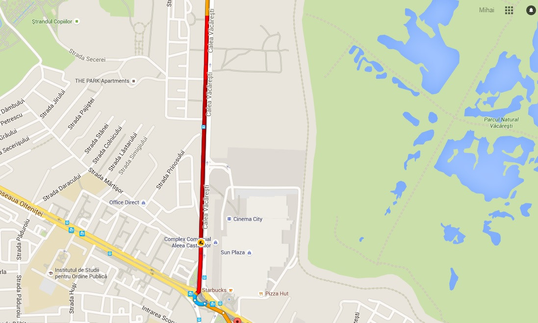 Cozi de kilometri si aglomeratie ca pe DN1 in plin sezon. Imagini surprinse in centrul Capitalei, intr-o zona cu lucrari